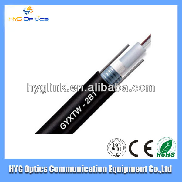 GYXTW-6B1 Outdoor Armored Fiber Optic Cable With HDPE Sheath