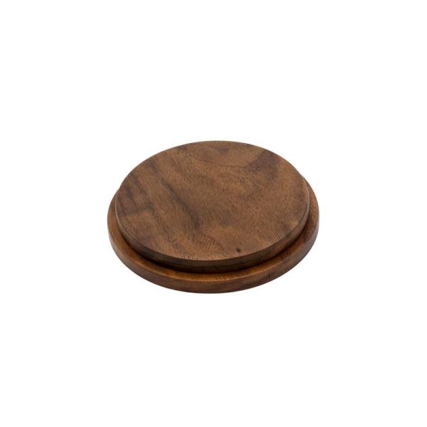Natural Color Wooden Lids for Mug Jars