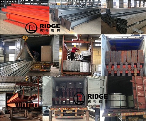 Frame Construction Prefabricated Skylight Space Frame Metal Building Heavy Design Steel Shed Gymnasium