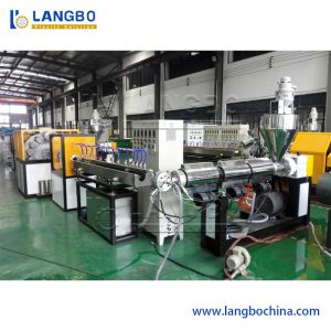 PVC Fiber-Reinforced Straight Pipe Production Line Plastic Braided Pipe Extruder Machine