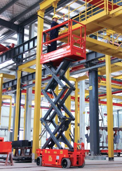 10m 12m 14m Self Propelled Electric Scissor Lift Platform for Outdoor Use