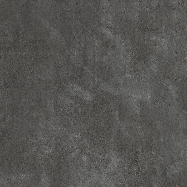 Anti Slip Porcelain Kitchen Floor Tiles Treatment Lappato Homogeneous Surface Deep Black Stone Look Porcelain Tile
