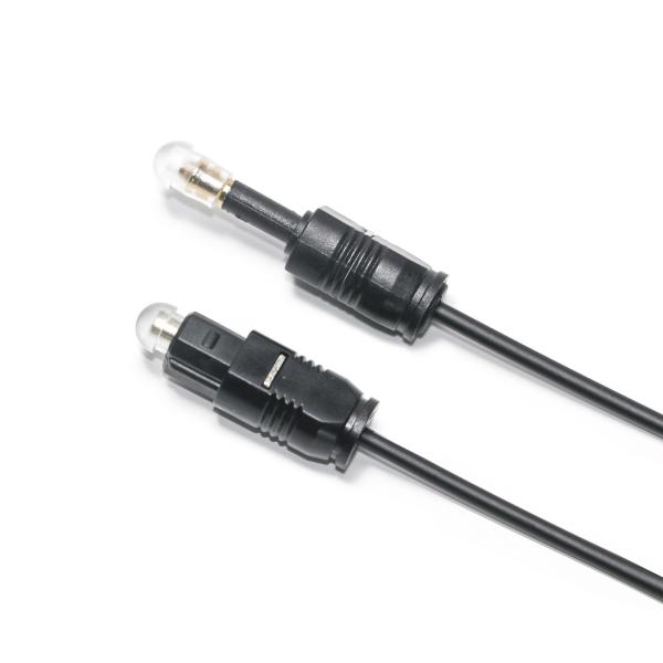 Factory Outlet Цифровой оптический аудиокабель - Toslink Digital Optical SPDIF - Ultra-Thin Male-Plus Male для мини-плеера