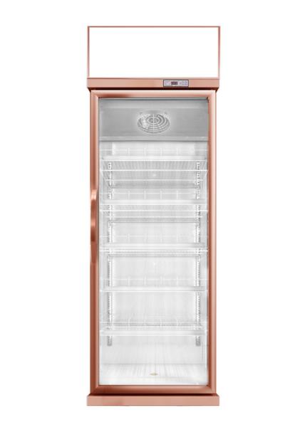 Personalize o congelador da bebida de Champagne Gold Commercial Display Cold para o restaurante/supermercado