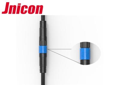 Empurre a resistência de impacto durável impermeável do conector M12 IP67 de Jnicon do fechamento