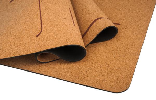Cork Material Yoga Mat, Workout mat, Patterned Design Cork Yoga Mat,  ECO-Friendly Yoga Mat,Gym Mat