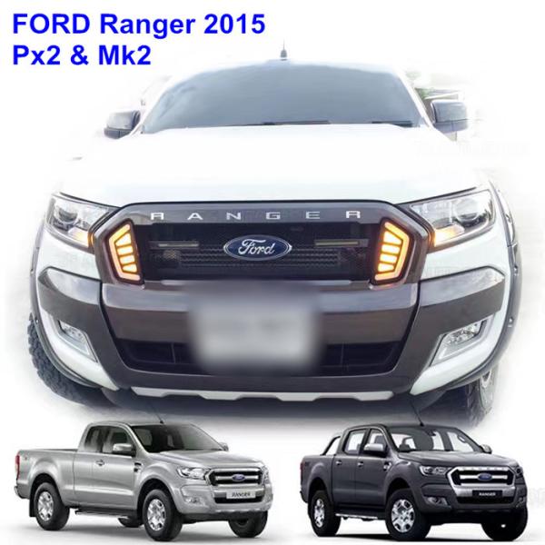 Ford Ranger T7 2015 2016 LED Daytime Running Lights , DRL Running Lamp