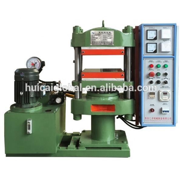 Laboratory Rubber Vulcanizer Vulcanizing Machine 100 Ton Hydraulic Rubber Molding Machine