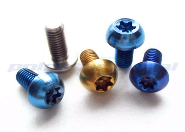 O OEM anodizou os parafusos Torx Titanium/que competem os parafusos Torx da segurança dos parafusos da motocicleta da bicicleta