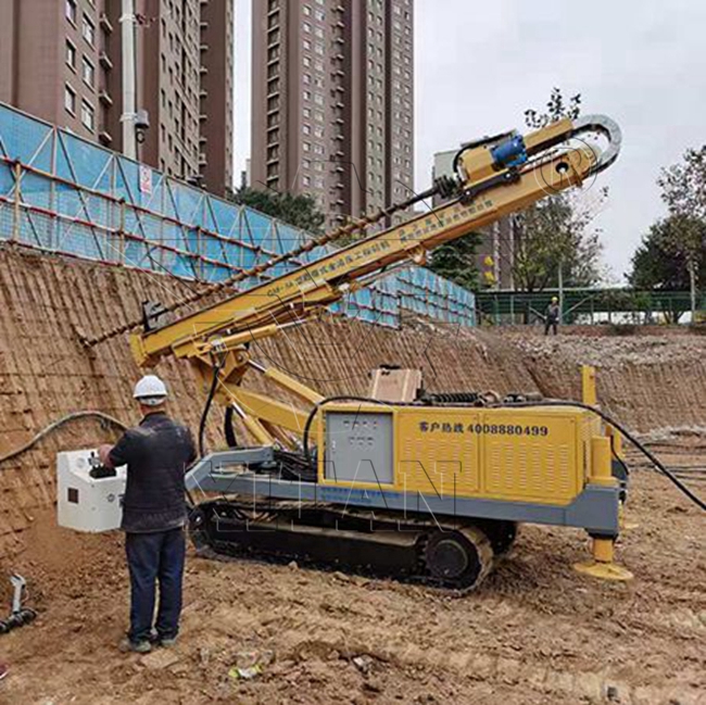 Почва Crawler GM-6A пригвождая буровую установку инженерства конструкции