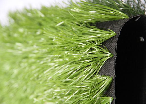 Green 30mm Artificial Grass For Sports , Synthetic Sports Turf PE Material
