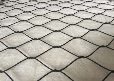 Diamond AISI Balustrade Cable Mesh Animal Decorative Rope Fence For Animal Enclosure