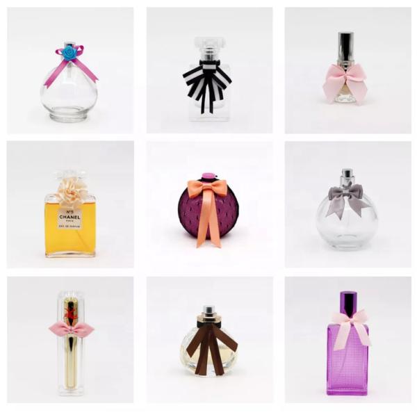 Polyester Occasion Bottle Decoration Pre Tied Satin Gift Ribbon Bow for Gift Box Packaging