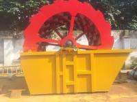 Da cubeta pequena cinética da máquina de lavar da areia de quartzo roda de limpeza