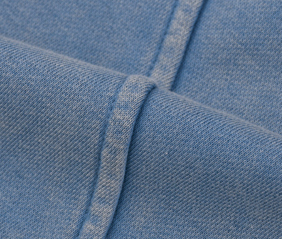 Men’s Wax-Dyed Cropped Hoodie 340G Oversized Streetwear Distressed Sweatshirt