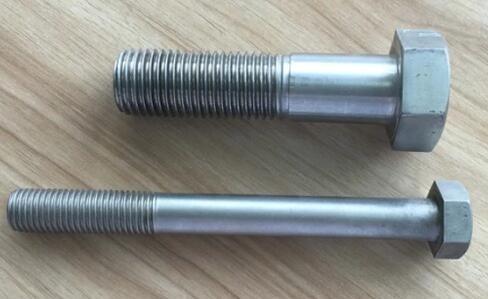 DIN 931 Stainless Steel 316 Pan Head Screw Half Thread Screw Zinc Plate Surface