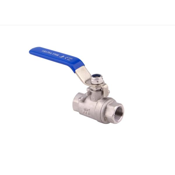 1.4401/304 1.4404/316L Stainless Steel Ball Valve Three Piece