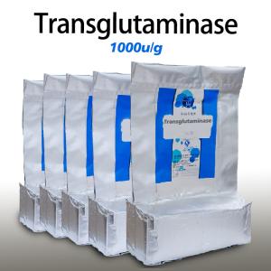 Transglutaminasa 1000U/G FSSC22000 MUI Certificación del sistema Kosher
