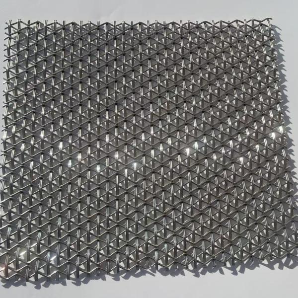 Stainless Steel Architectural Woven Wire Mesh for Facades Partitions