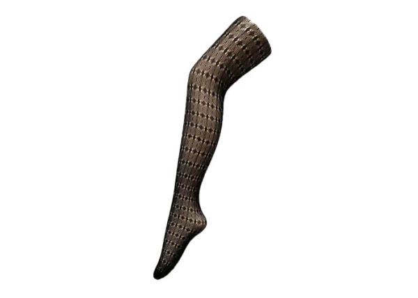Sexy Knit Black Fishnet Stockings Women'S Hosiery Snagging Resistance