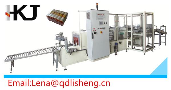 Automatic Bundling Shrink packing machine for long pasta pillow bags
