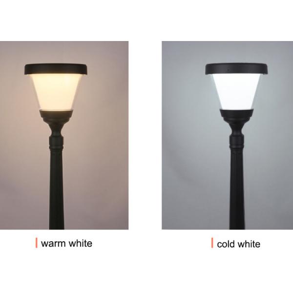 Solar LED Outdoor Home Yard Lamp Villa Lawn Lamp Waterproof Super Bright High Pole Street Lamp