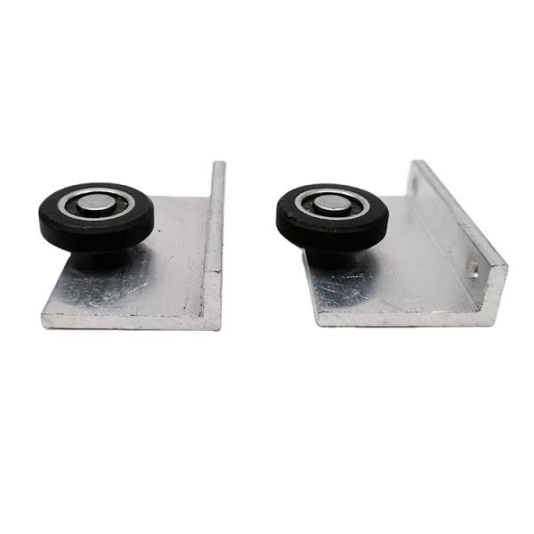 Carretillas Para Ventana De Aluminio Single Wheel Sliding Roller Nylon Gate Wheel Bearing for Mexico Market