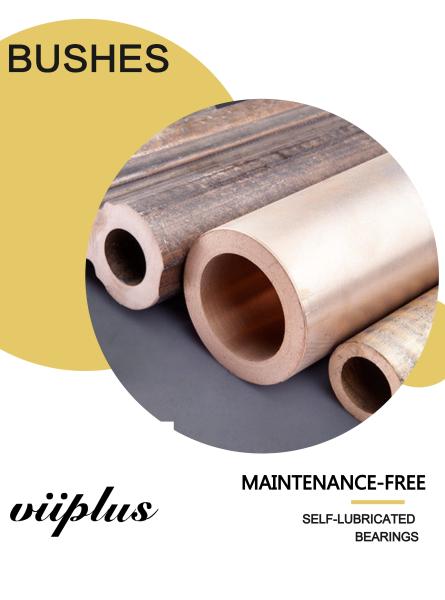 C95400 Solid Lubricant Bearings America Graphite Plugged Bronze Bushing Aluminium Bronze Bearing