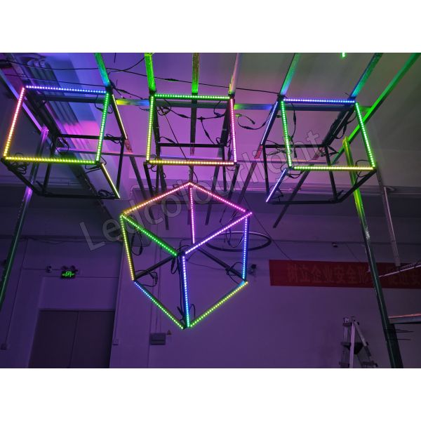 RGB DMX LED Tube Linear Light Stage Decorative LED Pixel Video Bar