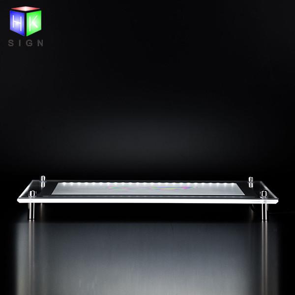 Decorative Poster Frame Acrylic Led Light Box For A2 Size Picture , Wall Mounted