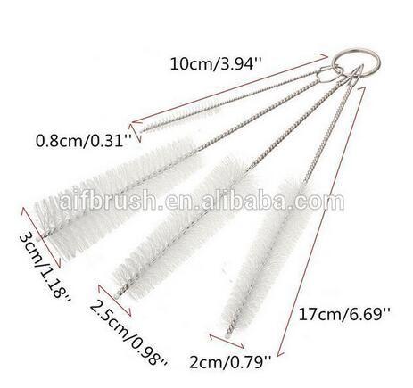China factory 4 In 1 Cleaning Brush set For Teapot Nozzle Spout Tube brush