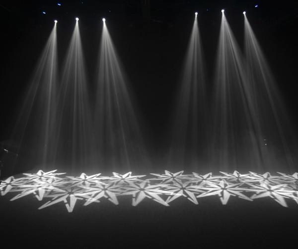 110V / 220V AC 50W LED Moving Head Spot  Portable Stage Light 50000 H Long Lifespan