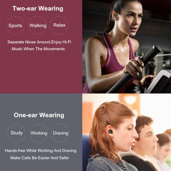 Wireless Headphones Bluetooth Earphones X18 Cordless Headphone Handsfree Earbuds Bluetooth Headset Sports Earphone with Mic