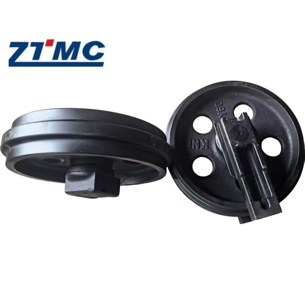 35MnB Material Roll Forged Mini Excavator Front Idler OEM Replacement for Sumitomo and Case Models Part Number No KAA11760