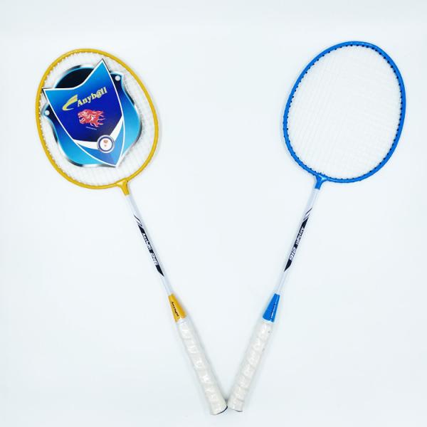 Lightweight Badminton Racket Set With Plastic Shuttlecock