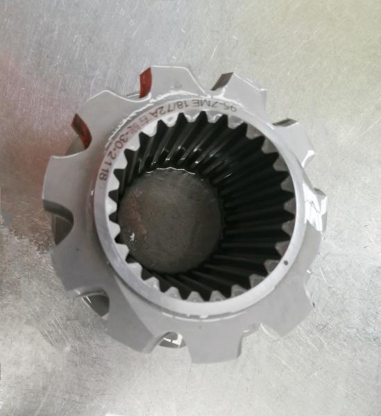Éléments de mélange de vis de TME-turbine/dent de composants de machine d'extrudeuse de résistance à l'usure