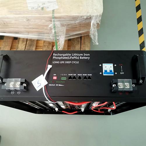 48V LiFePO4 100Ah Rechargeable Energy System For Indoor Distribution Stations