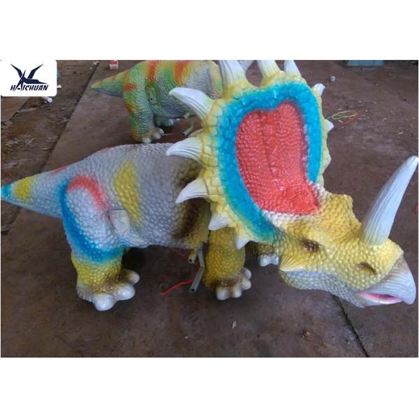 Playground Dinosaur Toy Motorized Animal Scooters Cartoon Battery Car
