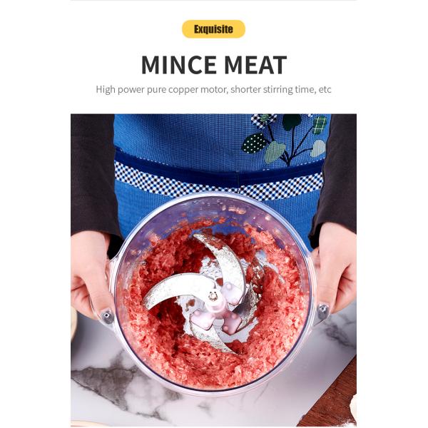 3L Choppers Meat Grinders Juicers 2L 250W 300W home electric meat grinder