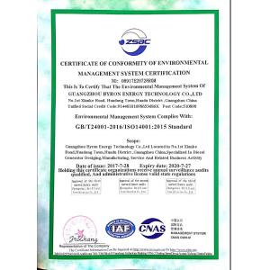 BILON HEAVY INDUSTRY (GUANGZHOU) CO.,LTD Сертификации
