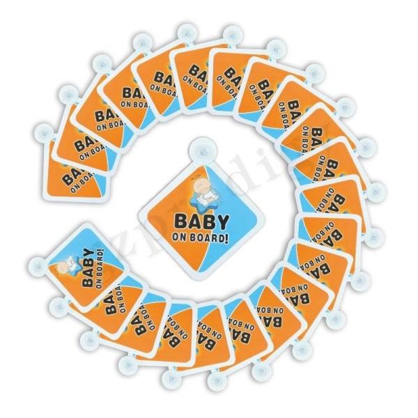 REACH Durable Car Baby On Board Sticker Multifunctional Nontoxic