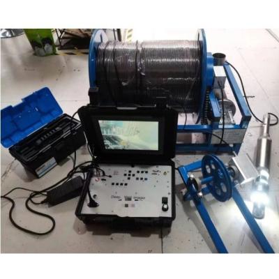 360 Degree Rotation Deep Water Well Inspection Camera With 12 Inch High Brightness Display