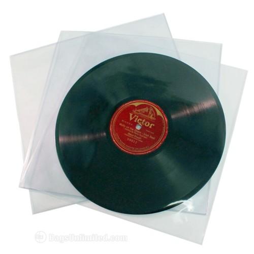 Vinyl 100 3 Mil. Clear Plastic Protective LP Vinyl Outer Sleeves Record Sleeves Album Covers 12.75 x 12.5