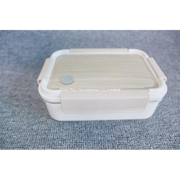 2 Compartment Stainless Steel Lunch Box Rectangular OEM service
