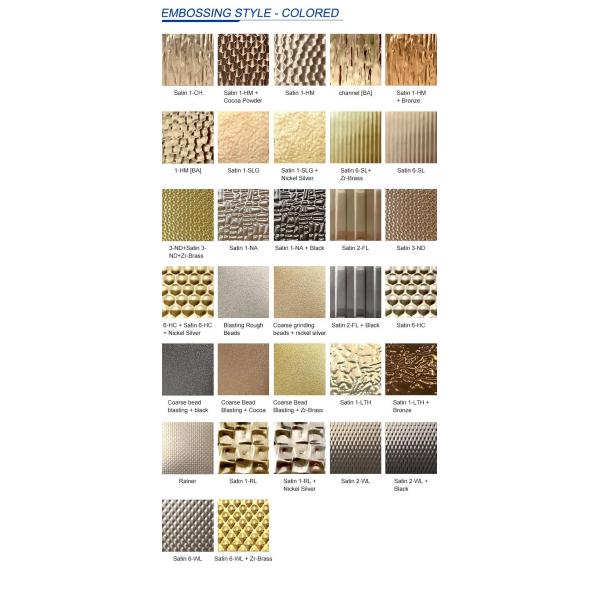 201 304 Color Coated Stainless Steel Sheet Decorative 4X8 SS Plate Mirror Gold