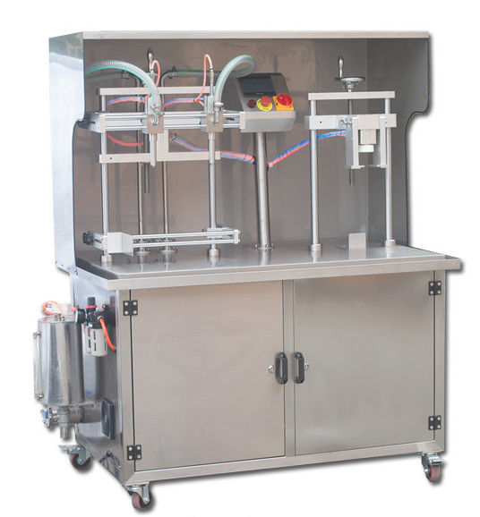 semi-automatic bottle/box oil sealing machine in business