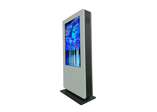 Bus Stop / Station Advertising Kiosks Displays , Free Standing Digital Display Screens