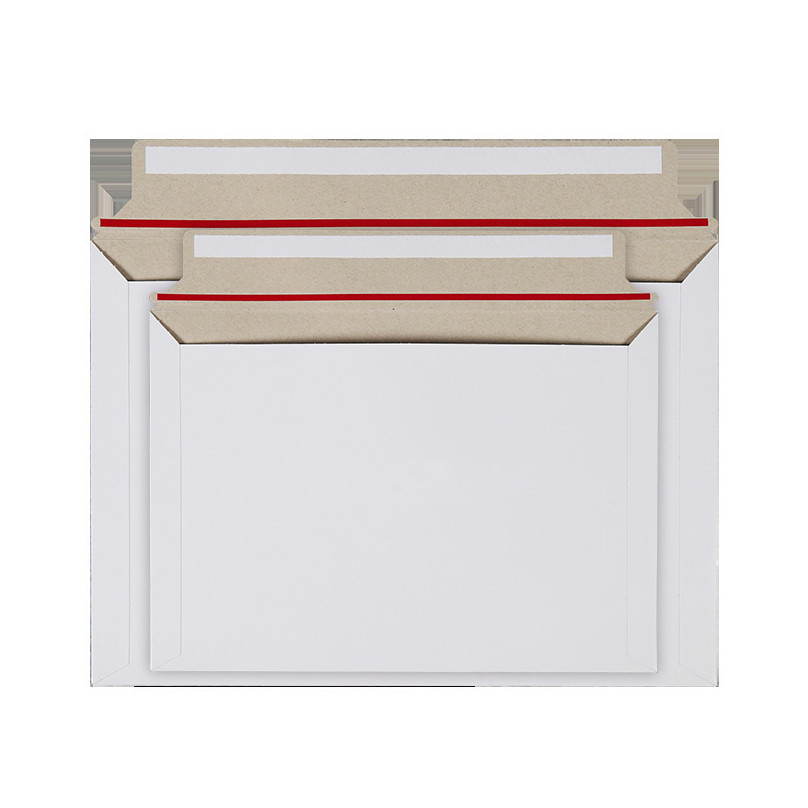 Recyclable Paper Mailer Recyclable Paper Mailer with Adhesive Seal Strip and Custom Logo Printing for Sustainable Shipping