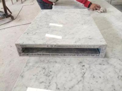 Placa de alumínio de mármore de pouco peso do favo de mel com núcleo sextavado