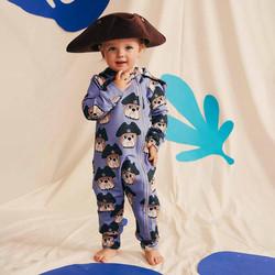 Toddler Jumpsuits Clothes custom print organic bamboo cotton newborn hooded romper